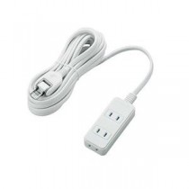 エレコム 電源タップ 3個口 5m T-ST02-22350WH