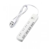 エレコム 省エネタップ4個口 T-E5A-2430WH 3ｍ