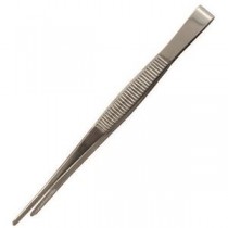 【まとめ】 アネックスツール ステンレスピンセット 直115mm 【×10セット】