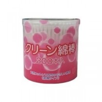 【まとめ】 コットン・ラボ クリーン綿棒 200本 【×20セット】
