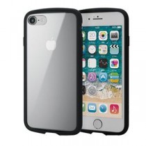 【まとめ】エレコム iPhone SE TOUGH SLIM LITE ブラック【×3セット】