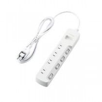 【まとめ】エレコム 省エネタップ4個口 T-E5A-2420WH 2ｍ【×3セット】