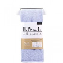 【5枚セット】 本多タオル工場からお届けします。ソフトスリムバスタオル 32×110cm パープル HT-57733X5