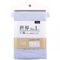 【5枚セット】 本多タオル工場からお届けします。ソフトフェイスタオル 32×80cm パープル HT-57771X5
