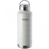 カクセー MINDFREE 【マインドフリー】 ステンレスボトル 1000ml ホワイト MF-10W