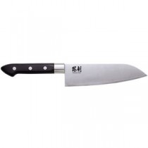 パール金属 毘剣 ステン割り込み3本鋲三徳包丁165 F-2366