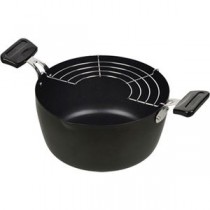パール金属 NEW楽天家 鉄製深型天ぷら鍋22cm HB-2519