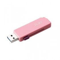 エレコム ILMF スライドシャッター式USBメモリ ピンク MF-ER3032GPN-IL