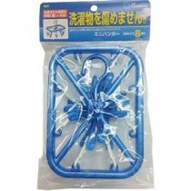 【5セット】 オーエ ML2 ミニハンガー ピンチ8個付 MMT82456X5
