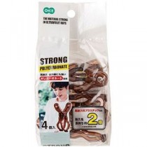 【10セット】 オーエ ストロング竿ピンチ4P BR 83545X10