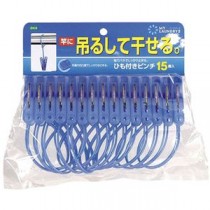 【10セット】 オーエ ML2 ひも付きピンチ15個入 MMT77452X10