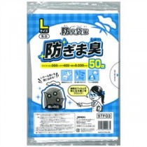 【5セット】 ジャパックス 防臭袋策 防ぎましゅーLサイズ 50枚 STF03X5