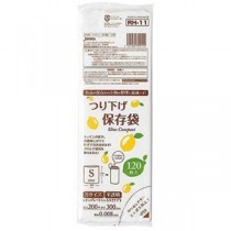【10セット】 ジャパックス 保存用 小 コンパクト 紐付き RH-11X10