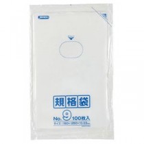 【10セット】 ジャパックス LD 規格袋 09号 0.030mm厚 100枚 透明 K-09X10