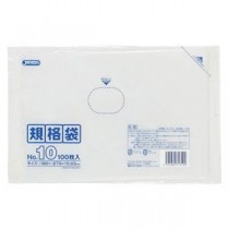 【10セット】 ジャパックス LD 規格袋 10号 0.030mm厚 100枚 透明 K-10-13100X10