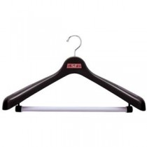【5セット】 シンコーハンガー S＆F ジャケット回転式50 ブラック MMT73186X5