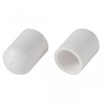 【10セット】 積水樹脂 物干竿キャップ φ25～26mm用 ホワイト MCA-25X10