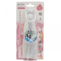 【5セット】 東和産業 Ag+抗菌マジカルファイバー泡立てネット MMT23321X5