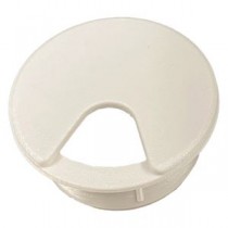 （まとめ） 配線穴キャップ45mm ホワイト FPM45W 【×10セット】