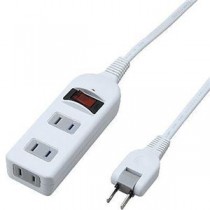 【3セット】 YAZAWA ノイズフィルター集中スイッチ付タップ3個口5m SHV1553WHX3