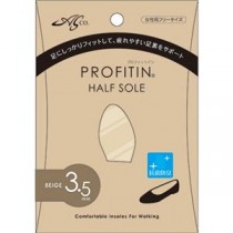 【5セット】 荒川産業 プロフィットイン ハーフソール 3.5mm ベージュ ARAKAWA09307X5