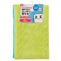 【5セット】 レック 激落ちマイクロファイバーぞうきん5枚入 S-592X5