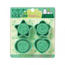 【5セット】 オーエスケー スヌーピー クッキー型セット CA-2X5