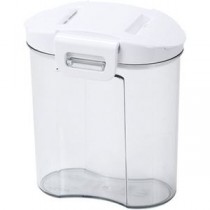 【5セット】 パール金属 粉もん振り出しポット 乾燥剤ポケット付 約6×6cm HB-5407X5
