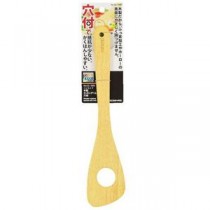 【5セット】 パール金属 ベジライブ 木製クッキングへら穴明 CC-1095X5