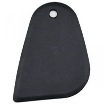 【5セット】 パール金属 TOUCH シリコーンマルチスクレッパー BLACK CC-1531X5