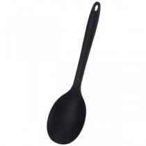 【5セット】 パール金属 TOUCH シリコーン丸型スプーン BLACK G-5101X5