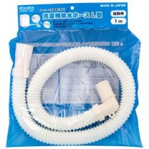 【5セット】 ミツギロン 洗濯機排水ホースL型 1m HS-30X5
