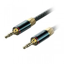 VENTION 3.5mm Male to Male オーディオケーブル 1m グリーン BA-0941