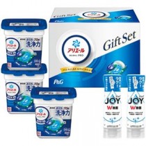 P&G アリエールジェルボールプロギフトセット アリエールジェルボールプロ(11個)×3、除菌ジョイコンパクト逆さボトル(290ml)×2 V4062545