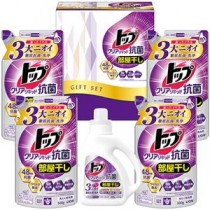 ライオン トップクリアリキッド抗菌ギフト トップクリアリキッド抗菌詰替用(500g)×4、トップクリアリキッド抗菌(900g)×1 V4062570