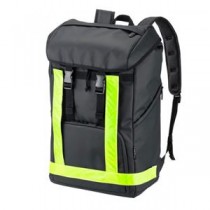 サンワサプライ 現場用リュック 大容量でヘルメットも入る反射テープ付き大容量リュック BAG-GEN1BK