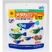 （まとめ） キョーリン飼育教材 メダカのエサ 超徳用 400g 【×2セット】【代引不可】