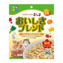 （まとめ） ハムスター・リスのまんま おいしさブレンド 80g 【×5セット】【代引不可】