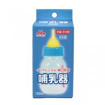 （まとめ） 哺乳器 イソプレンゴム 細口乳首120ml 【×2セット】