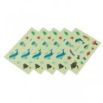【5セット】 大阪シーリング印刷 うみのいきものシール 5枚組 ATC45938X5