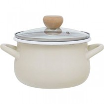 ストクック IH対応ホーロークッキングポット18cm グレー 2.2L C6124644