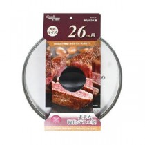 【5セット】 パール金属 クックプラス 強化ガラス蓋26cm用 HC-0261X5