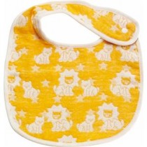 エレファントインファント フラッフィーガーゼ スタイ イエロー 約20×30cm C6089534