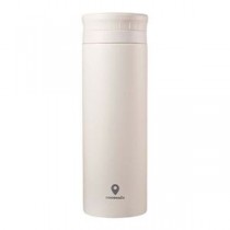 【3セット】 カクセー cococafe  ココカフェ 真空二重マグ500ml  パウダーコート アイボリー CC-50IX3