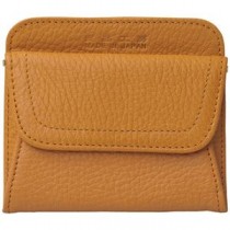 良品工房 日本製牛革小銭入れ キャメル 10.5×1×9.2cm C6041647
