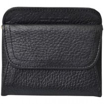 良品工房 日本製牛革小銭入れ 黒 10.5×1×9.2cm C6041630
