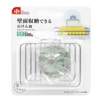 【3セット】 レック ステンレス石けん皿 吸盤 BB-084X3