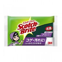【10セット】 3M スコッチ・ブライト 抗菌ウレタンスポンジたわし S-21KSX10