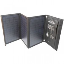 Solpa エネポルタ 折り畳みソーラーパネル 82×29×2.5cm(折り畳み時19.5×29×3.5cm) C6016557