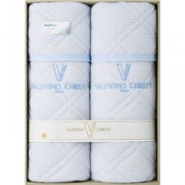 ヴァレンティノ・クリスティー 吸水速乾ニットワッフル敷パット2P 100×205cm B1150610